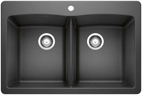 440220 BLANCO SILGRANIT II BLANCO DIAMOND EQUAL DOUBLE DUAL