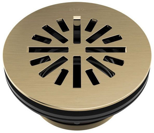 BT051414-GL DELT LUXE GOLD BRIZO OTHER: 4IN PREFAB ROUND SHOWER
