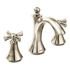 T4524-NL MOEN WYNFORD WIDESPREAD LAVATORY FAUCET WITH CROSS HANDLES