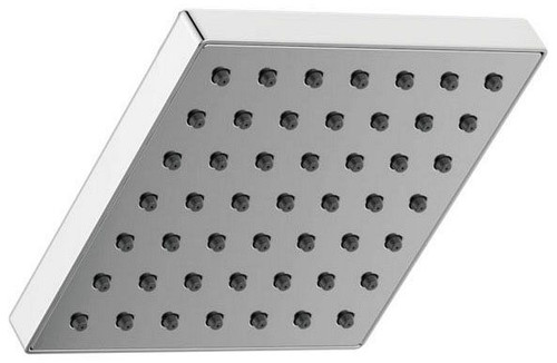 RP101846   DELTA SQUARE SHOWERHEAD MODERN POLISHED CHROME