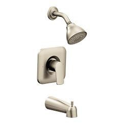 T2813BN MOEN RIZON POSI-TEMP TUB/ SHOWER IN BRUSHED NICKEL