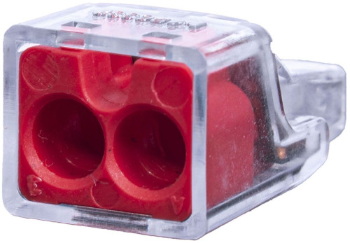 10-PC2 GB PUSHGARD PUSH IN CONNECTOR 2P ORT: 100PC/JAR 6