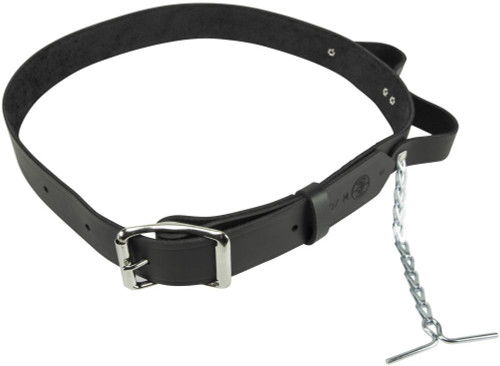 5207M KLEIN ELECTRICIANS LEATHER TOOL BELT, MEDIUM