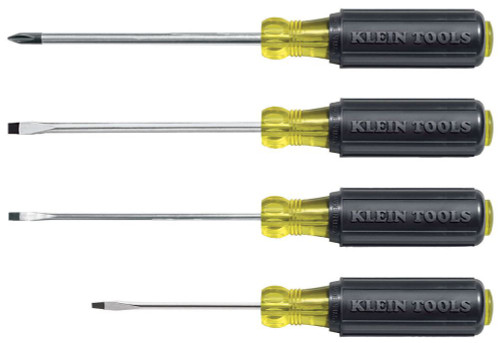 85484 KLEIN SCREWDRIVER SET, MINI SLOTTED AND PHILLIPS, 4-PIECE