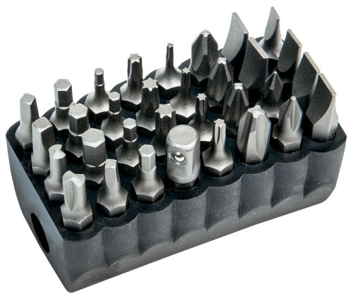 32526 KLEIN STANDARD TIP BIT SET, 32-PIECE