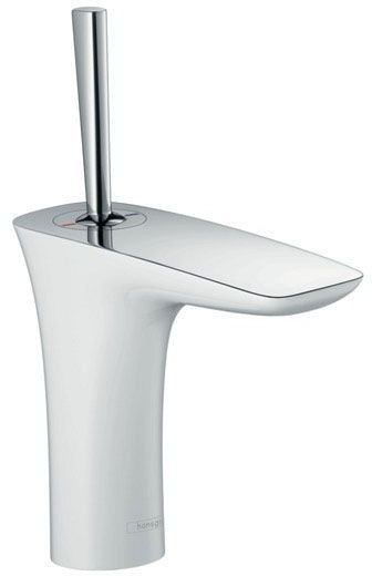 15074401 HANSGROHE PURAVIDA SINGLE HOLE FAUCET IN WHITE/CHROME