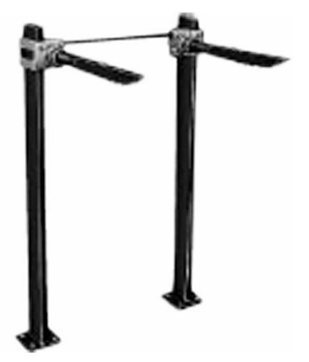 0700-19-M32 SMITH LAV SUPPORT WITH CONCEALED ARMS FOR 0355.12.020