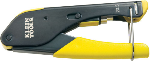 VDV212-008-SEN KLEIN COMPACT COMPRESSION CRIMPER, F-CONNECTOR