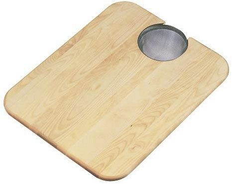 CBS1418 ELKAY WOOD CUTTING BOARD FOR 14X18 SINK INCLUDES 5" DIAMETER