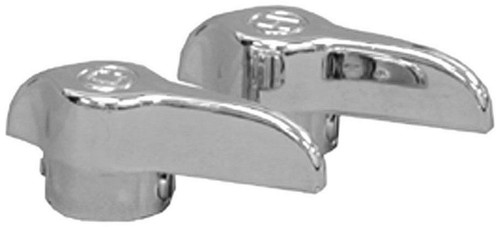 H54-002 CHROME LEVER HANDLE UNIVERSAL FOR TUB/SHOWER PAIR