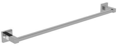 83-02/15 NEWPORT BRASS POLISHED NICKEL 24IN TOWEL BAR