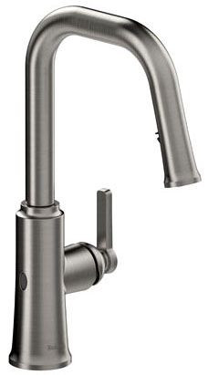 TTSQ111-SS RIOBEL TRATTORIA PULL DOWN KITCHEN TOUCHLESS FAUCET WITH