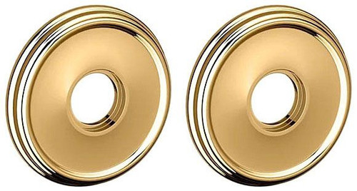 5078.033 BALDWIN ESTATE 2.625" DIAMETER PASSAGE ROSETTE(PAIR)5078
