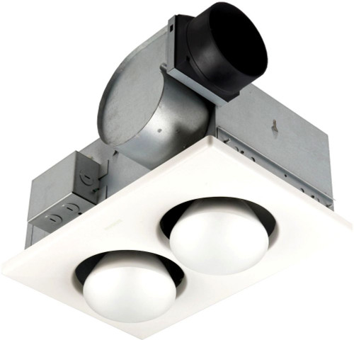 9427P NUTONE TWO-BULB HEAT-A-VENT, 500W H