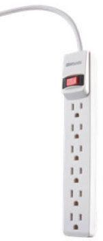41497 CCS SURGE, 6 OUT SURGE PROTECTOR 900J, 3FT