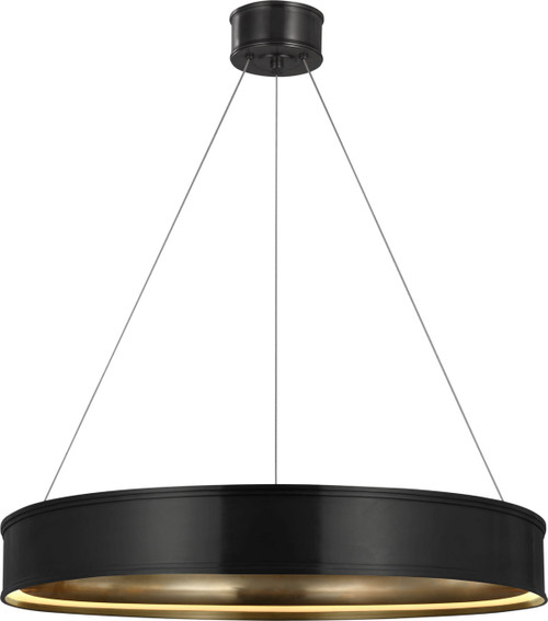 CHC1615BZ CIRCA 30" CONNERY RING CHANDELIER BRONZE/BRASS