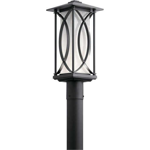 49976BKTLED KICHLER LED POST LIGHT BLACK