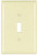 SPO1W P&S OVERSIZE PLATE SWITCH WHITE