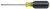 666 KLEIN #2 SQUARE RECESS SCREWDRIVER, 8-INCH SHANK