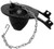 PP835-80 KEENEY FLUSH VALVE FLAPPER W/ CHAIN & HOOK