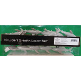 Kurt S Adler Shark String Lights Christmas Light Set by Kurt S Adler