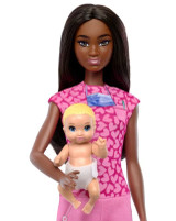 Barbie You Can Be Anything Doctor African American Barbie and Baby 4