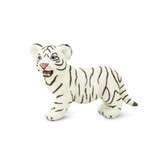 White Bengal Tiger Cub 2.5-Inch Realistic Figure Wildlife Series Collection 295029