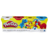 Play-Doh 4-Pack Classic Colors Red, Yellow, Blue, and White