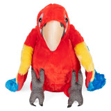 Scarlet Macaw 15-Inch Wild Republic Artist Collection Plush 27440