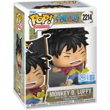 One Piece Monkey D. Luffy with Flag Funko Pop! EE Exclusive