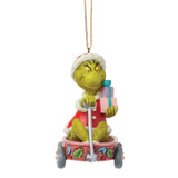 Grinch in Wagon Jim Shore Enesco 3.5 Inch Hanging Ornament Grinch Collection 6018965