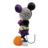 Disney Mickey Mouse Romero Britto 10-Inch Enesco Big Figurine, colorful Mickey Mouse sculpture with vibrant patterns and distinct art style.