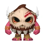 Funko Kotu Disney Moana Funko Pop! 3.25-Inch Vinyl Figure, front view of a stylized figure with tribal markings, pink arms, and a lion-like face mask with horns and teeth.