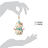 Hello Kitty Snowman Jim Shore Sanrio 3.5-Inch Ornament #6017562
