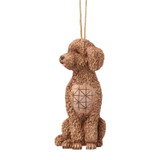 Goldendoodle Jim Shore Heartwood Creek 4.5-Inch Ornament #6019338