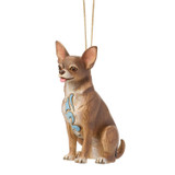 Chihuahua Jim Shore Heartwood Creek 3.5-Inch Ornament #6019340