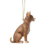 Chihuahua Jim Shore Heartwood Creek 3.5-Inch Ornament #6019340