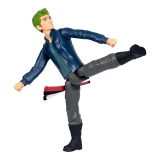 One Piece Roronoa Zoro One Piece Moose Toys 12-Inch Large Action Figure, a detailed collectible action figure of Roronoa Zoro from One Piece with a fighting pose and vibrant colors.