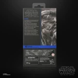 Star Wars Embo Star Wars The Black Series The Mandalorian Grogu 6-Inch Action Figure, front view of the product packaging with detailed illustrations and information.