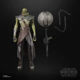 Star Wars Embo Star Wars The Black Series The Mandalorian Grogu 6-Inch Action Figure, detailed action figure with accessories including weapons and shield, designed for collectors and fans.