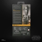 Star Wars IG-11 (Nevarro Marshal) Star Wars Black Series 6-Inch Action Figure, packaging with detailed image and description on the back.