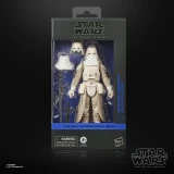 Star Wars Remnant Snowtrooper Star Wars Black Series 6-Inch Action Figure (Mandalorian & Grogu), action figure in collectible packaging with accessories displayed.