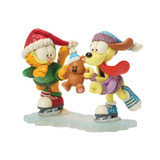 Garfield, Odie & Pooky Skating Jim Shore 6 Inch Figurine Garfield Collection 6018797
