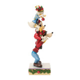 Mickey, Donald & Goofy Stacked Jim Shore 8.5 Inch Figurine Disney Traditions 6018706