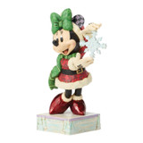 Minnie with Snowflake Jim Shore 5.5 Inch Figurine Disney Traditions 6018710
