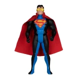 DC Comics Eradicator DC Super Powers Wave 13 McFarlane 4.5-Inch Action Figure, action figure in a superhero costume with a black bodysuit, blue accents, red cape, yellow glasses, and the Superman emblem on the chest.