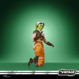 Star Wars Hera Syndulla (Spectre-2) Star Wars Vintage Collection 3.75-Inch Action Figure VC410, detailed green-skinned female action figure with pilot gear, goggles, and a weapon, posed against a green background.