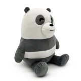 Youtooz Panda Bear We Bare Bears Youtooz 9-Inch Soft Minky Plush, plush panda bear sitting with a soft and fuzzy texture.