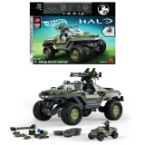 UNSC M12 Warthog Hot Wheels Brick Shop Halo 935-Piece 1:22 Building Set (25th Anniversary)