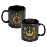 Star Wars Last Jedi Rebel Logo Mug 20 oz Ceramic Coffee Mug Black